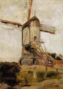 Moulin à vent à Heeswijk - Piet Mondrian